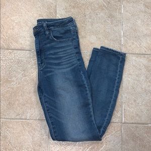 Super high rise American eagle jegging